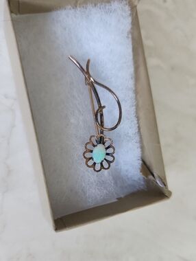 Opal Flower Drop Brooch-14k Gold Filled Ekelund Brooch